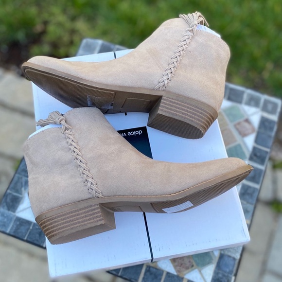 Dolce Vita Samia Fringe Trim Bootie - Picture 5 of 8